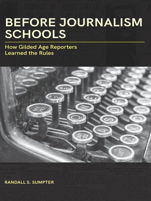cover image of Before Journalism Schools